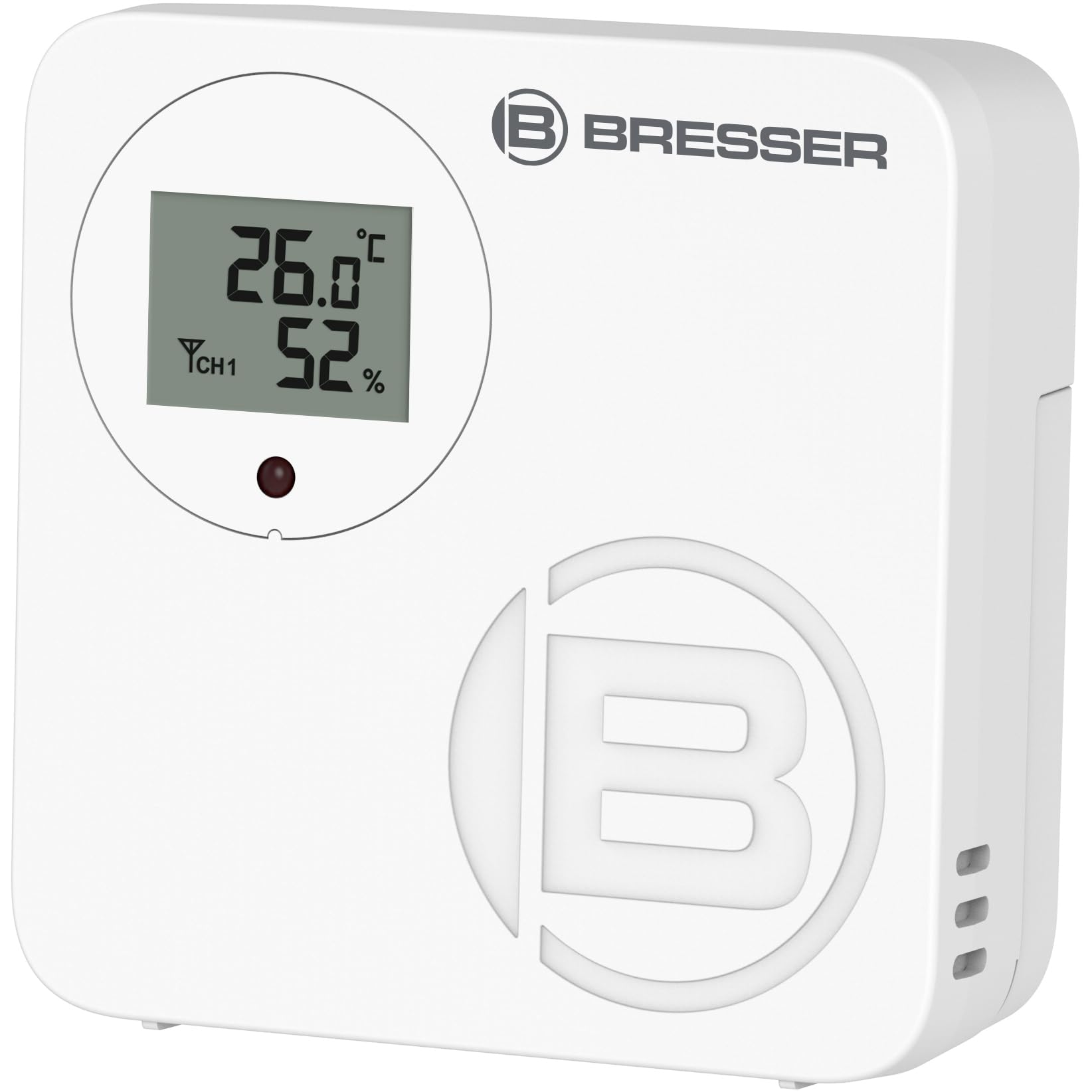 bresser-capteur-thermo-hygro-sans-fil-avec-cran-lcd-temp-rature-et-humidit-port- image 1