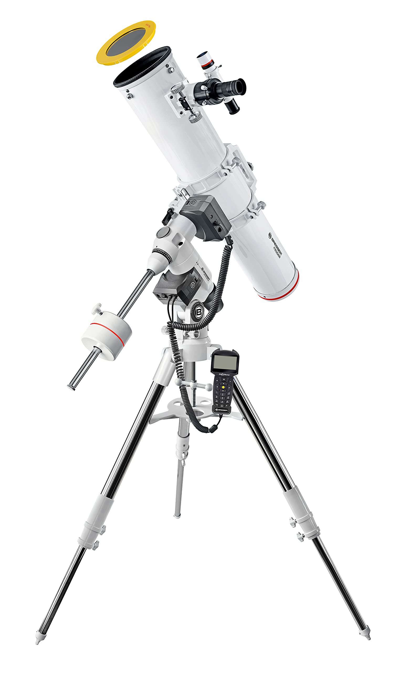 bresser-messier-nt-130-1000-exos-2-eq-5-goto-t-lescope-blanc image 1