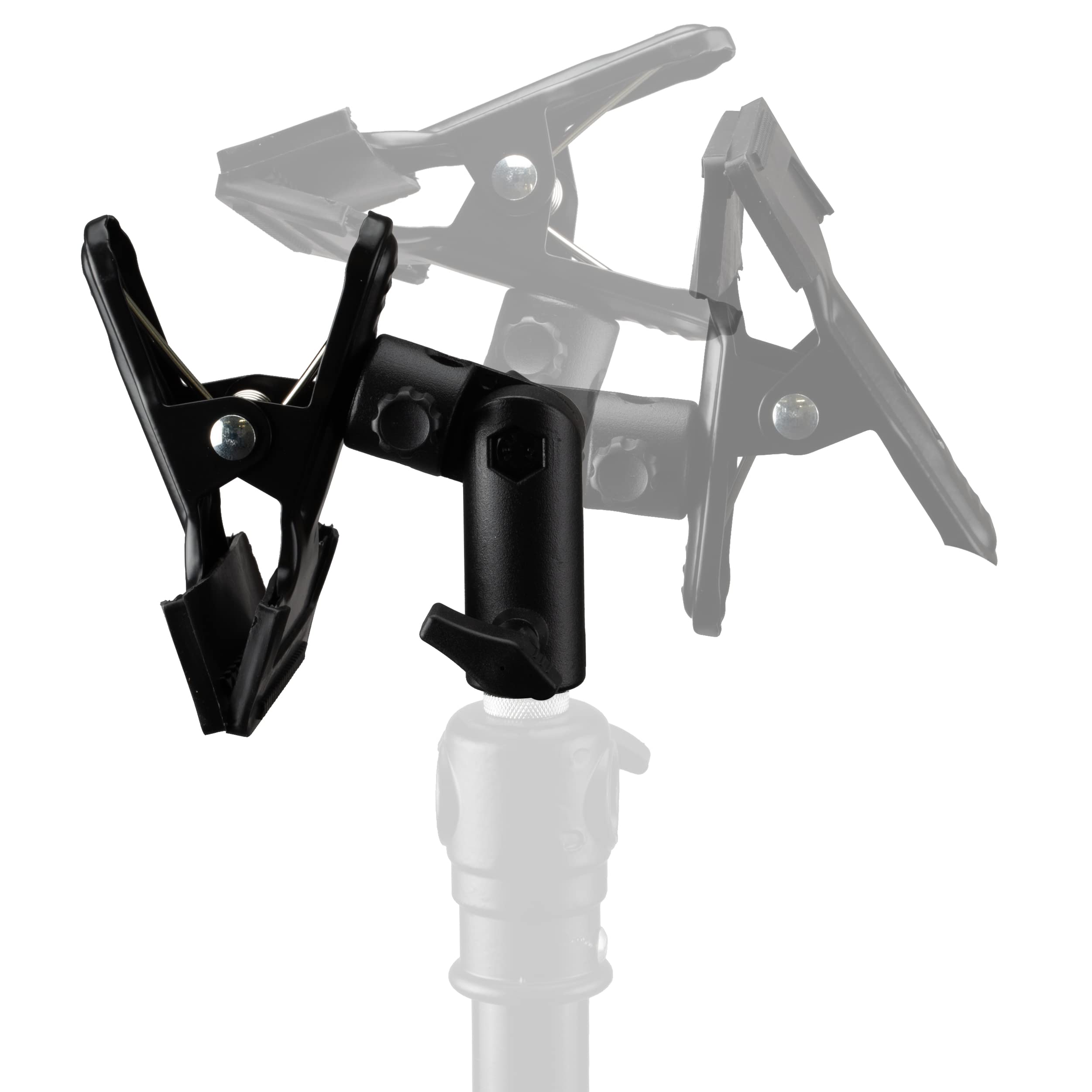 bresser-br-6-support-de-pince-m-tal-pour-r-flecteur-avec-t-te-inclinable image 3