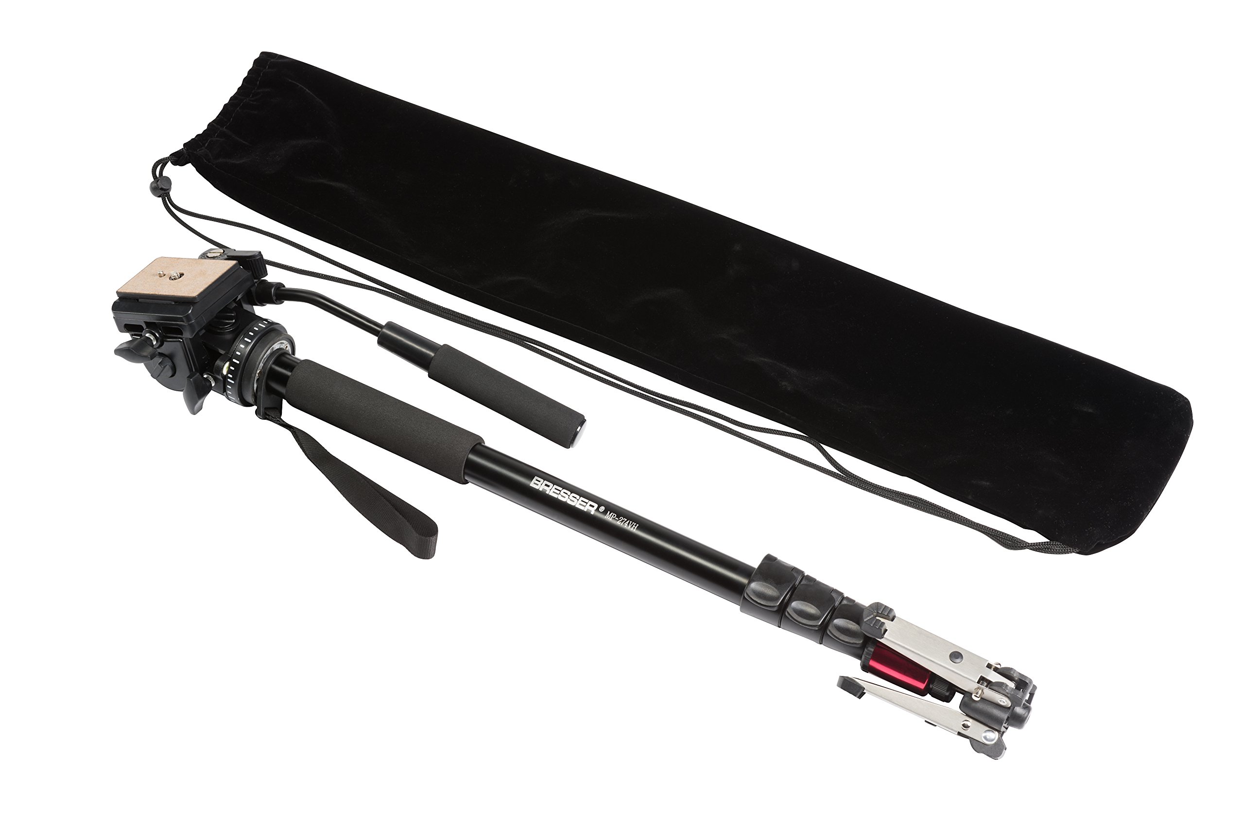 bresser-mp-274vh-traveler-monopode-65-179-cm-avec-t-te-vid-o-2-axes image 5
