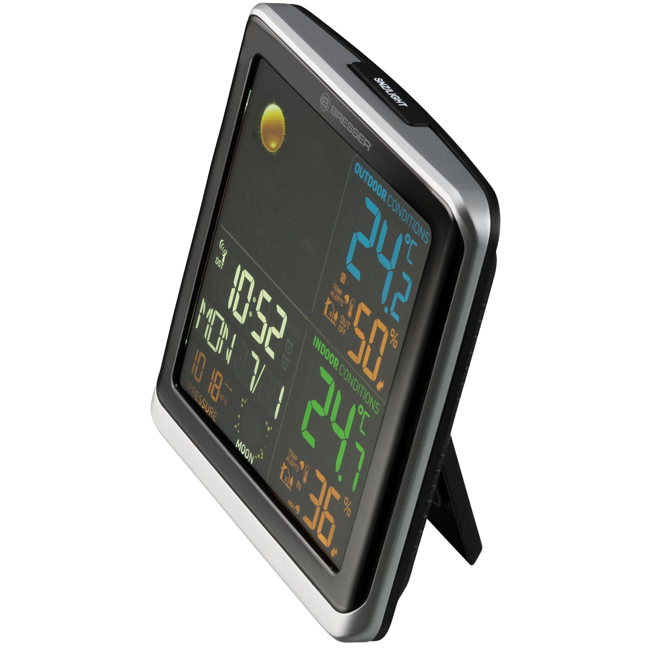 bresser-climatemp-station-m-t-o-avec-cran-lcd-couleur-argent-et-noir image 5