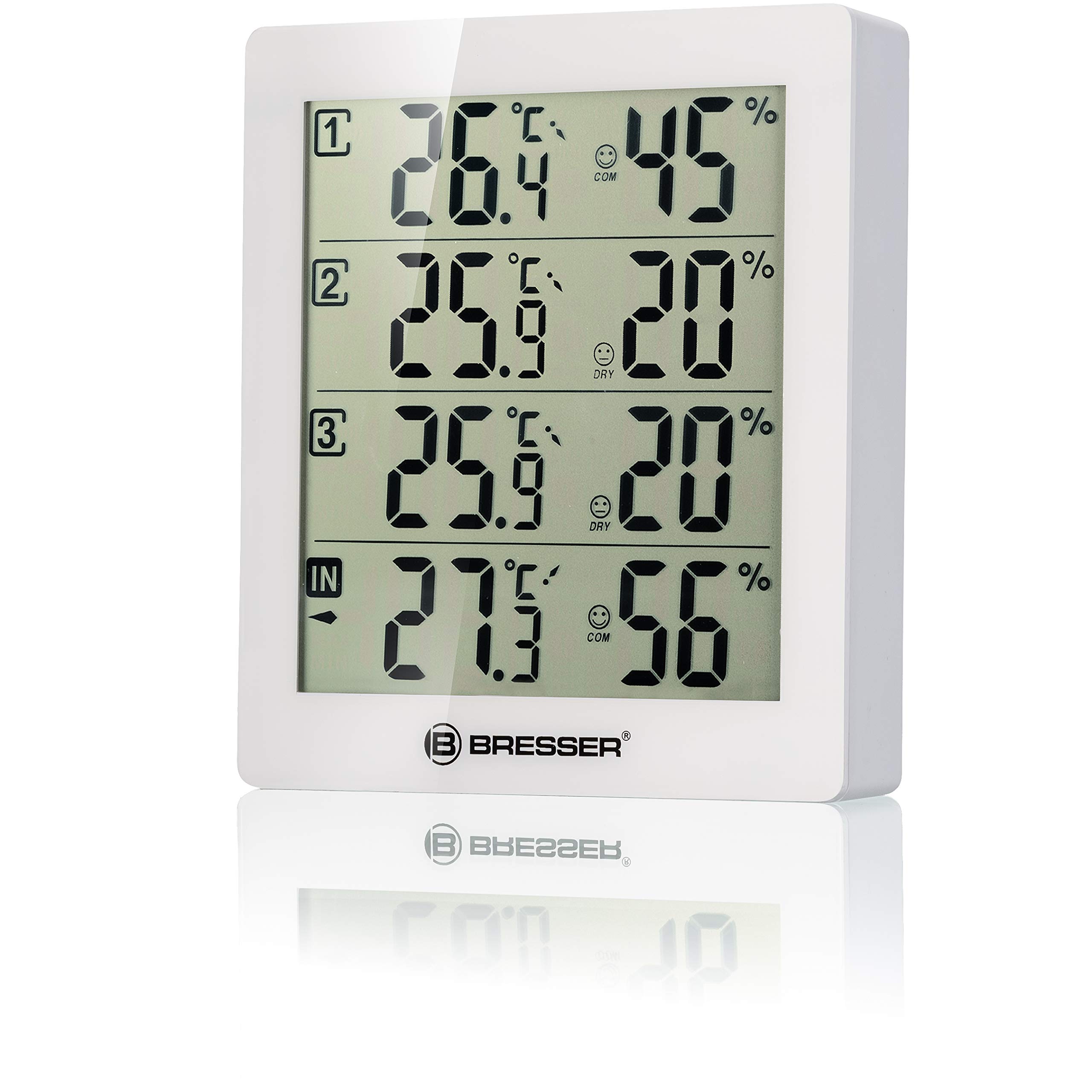 bresser-station-m-t-o-radio-meteo-thbm-colour-avec-grand-cran-couleur-et-capteur image 2
