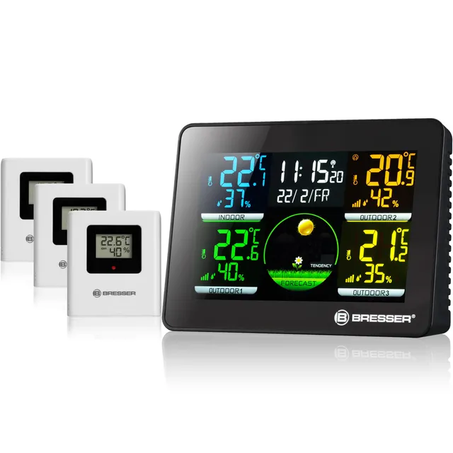 bresser-quadro-nlx-thermo-hygrom-tre-int-rieur image 1