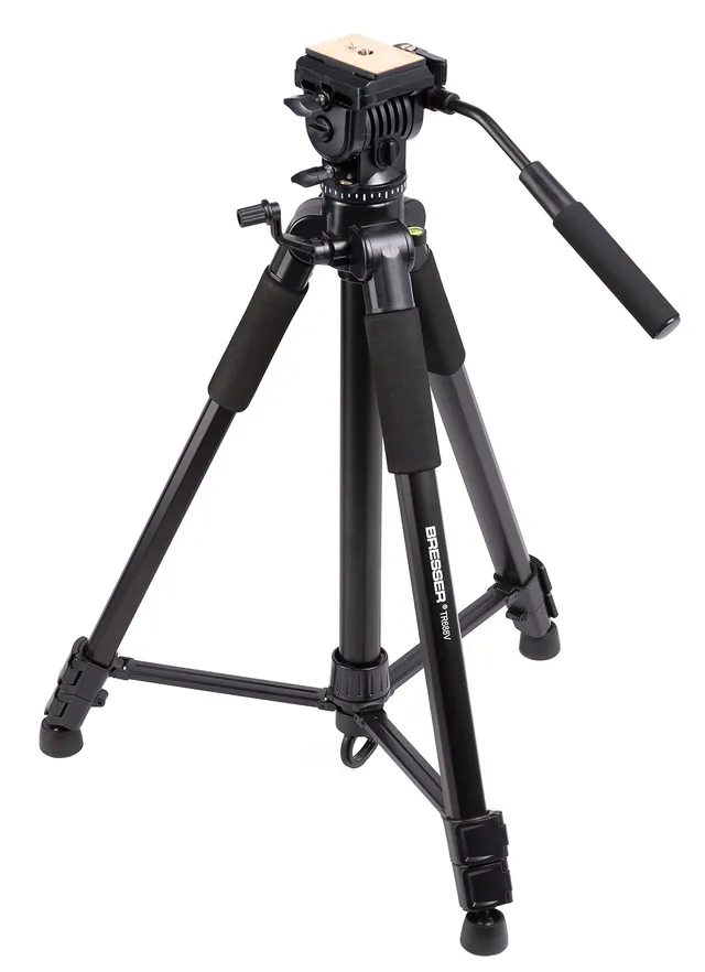 bresser-tr-688-v-tr-pied-vid-o-avec-rotule-2-voies-noir image 1