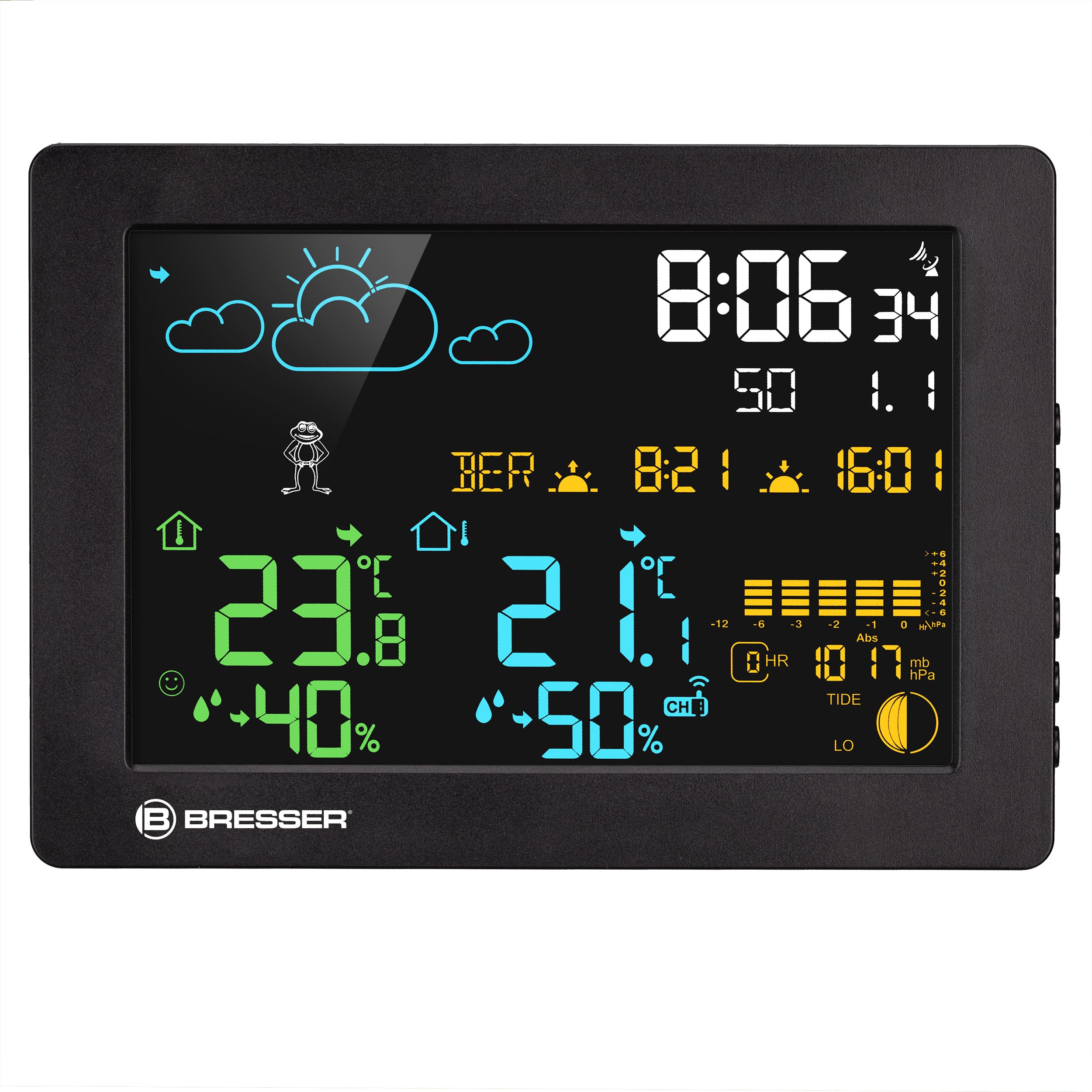 bresser-meteotemp-baro-hz-station-m-t-o-couleur-avec-pression-atmosph-rique image 4