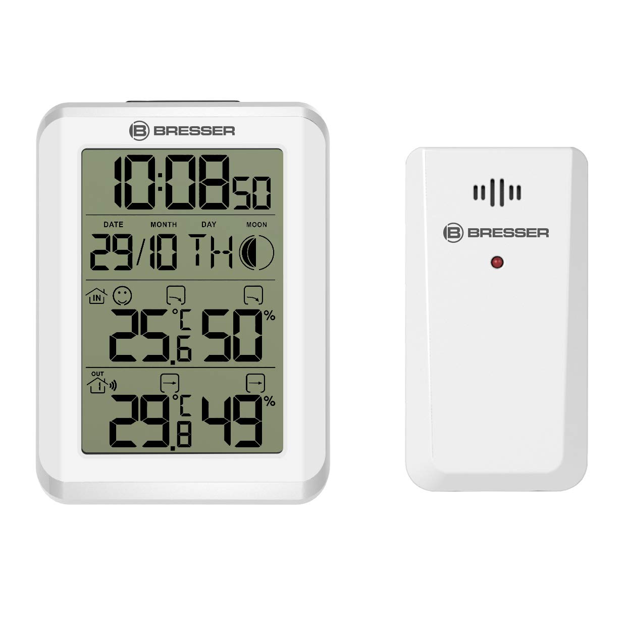 bresser-myclimate-thermo-hygrom-tre-horloge-blanc-capteur-ext-rieur image 3