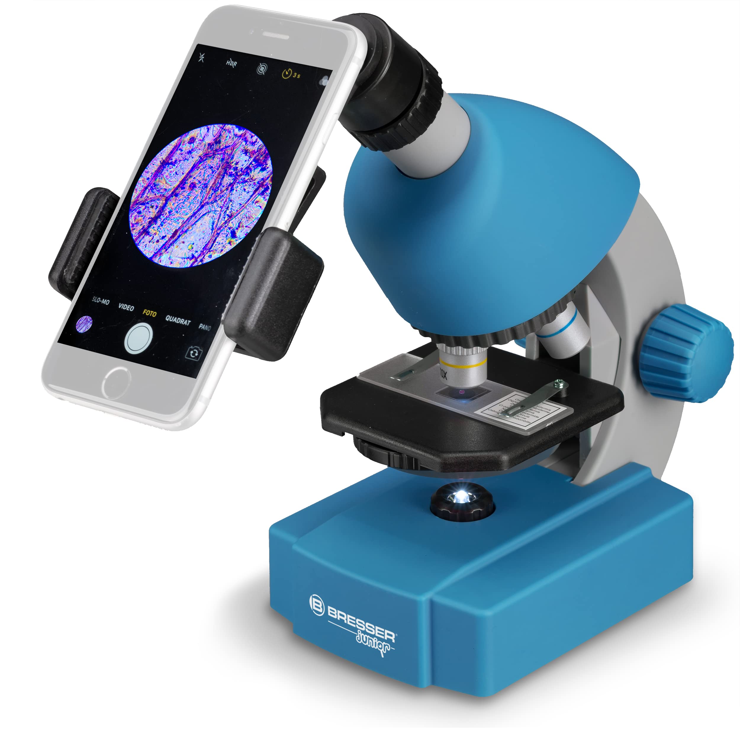 bresser-junior-microscope-enfant-40x-640x-led-kit-observation-support-smartphone image 3