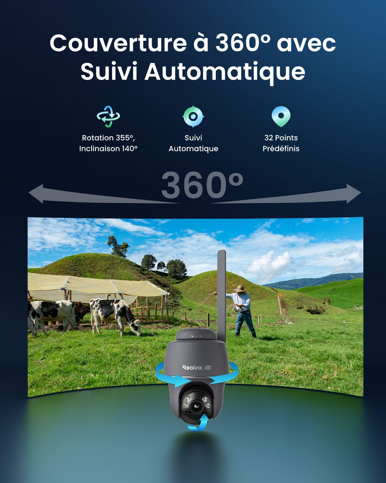 reolink-go-pt-ultra-grise-cam-ra-ext-rieur-4g-solaire-4k-360 image 2