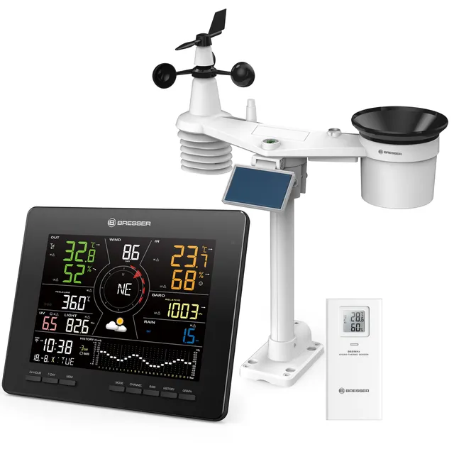 bresser-4cast-md-station-m-t-o-wlan-avec-capteur-ext-rieur-solaire-7-en-1 image 1
