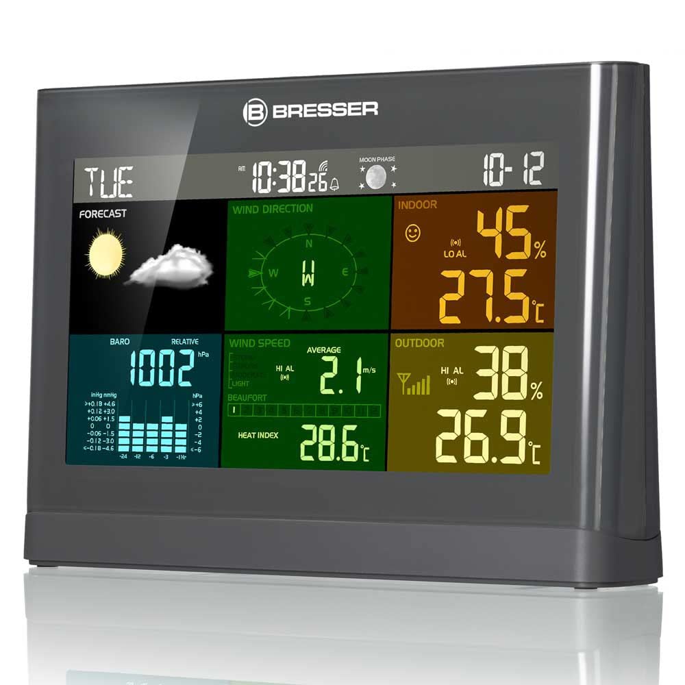 bresser-station-m-t-o-sans-fil-5-en-1-gris-cran-7-3-7002550qt5000 image 4