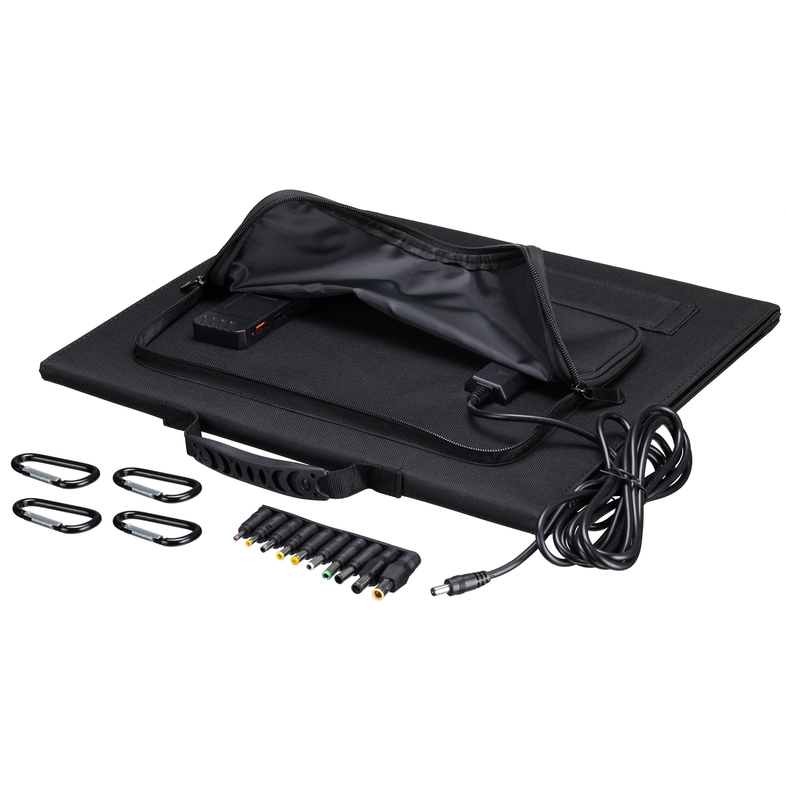 bresser-chargeur-solaire-60-w-1x-cc-3x-usb-a-dont-qc-3-0-pliable image 7
