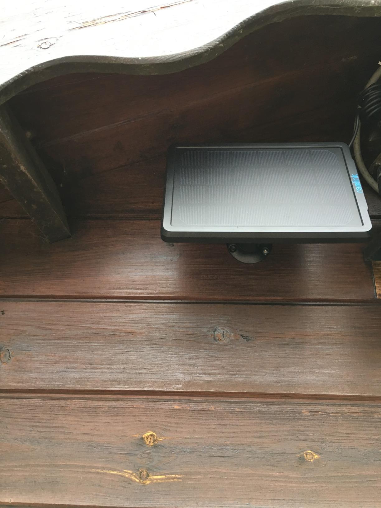 Charge lente en zone ombragée