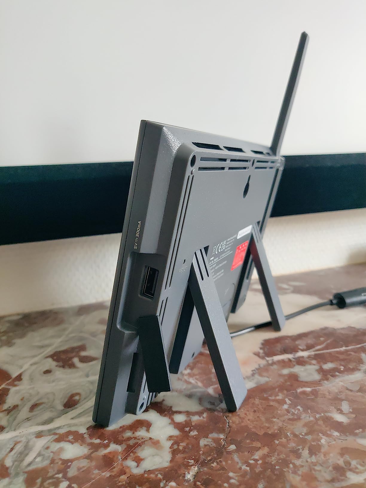 Installation facile sur le toit du garage