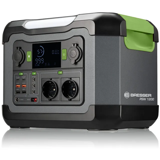 bresser-station-d-nergie-mobile-1200-w-batterie-lithium-ion-1080-wh-onde-sinuso- image 1