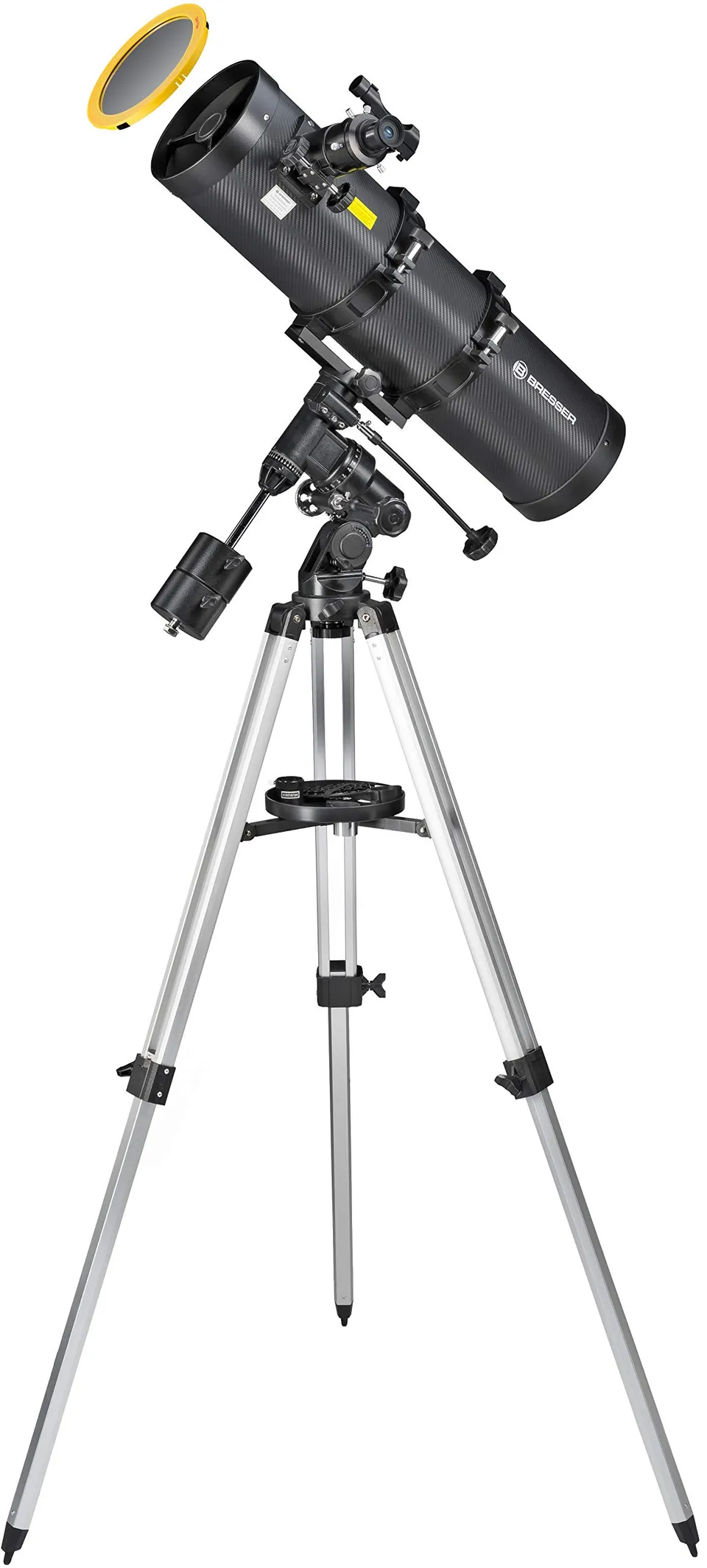 bresser-pollux-150-750-t-lescope-avec-monture-quatoriale-eq3-et-filtre-solaire image 1