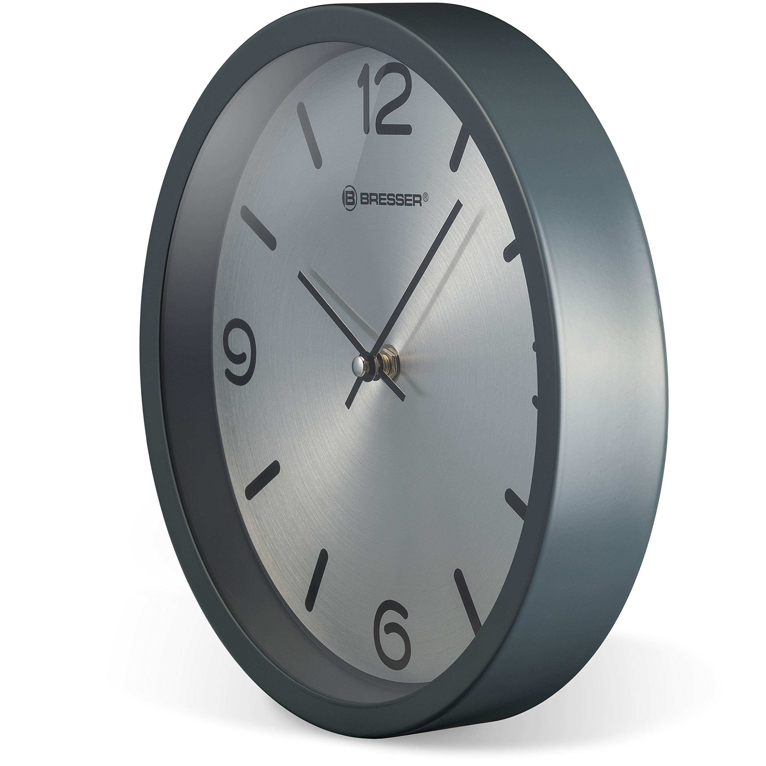 bresser-mytime-silver-edition-horloge-murale-25-cm-cadre-acier-inoxydable-laqu-m image 7