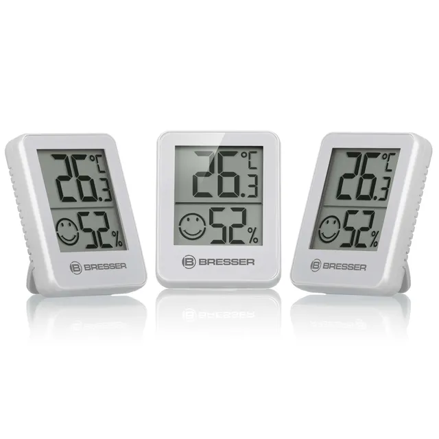 bresser-temeo-hygro-lot-de-3-thermo-hygrom-tres-indicateurs-blanc image 1