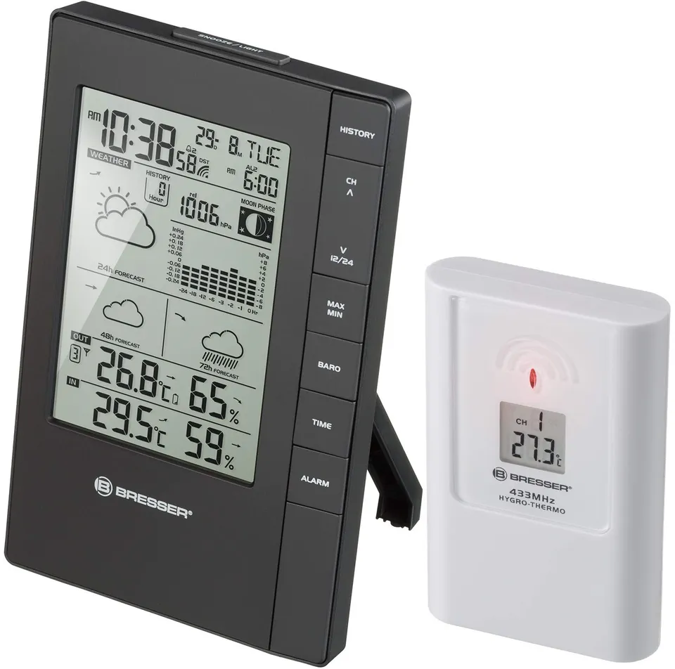 bresser-temeotrend-fsx-station-m-t-o-sans-fil-avec-capteur-ext-rieur-et-pr-visio image 1
