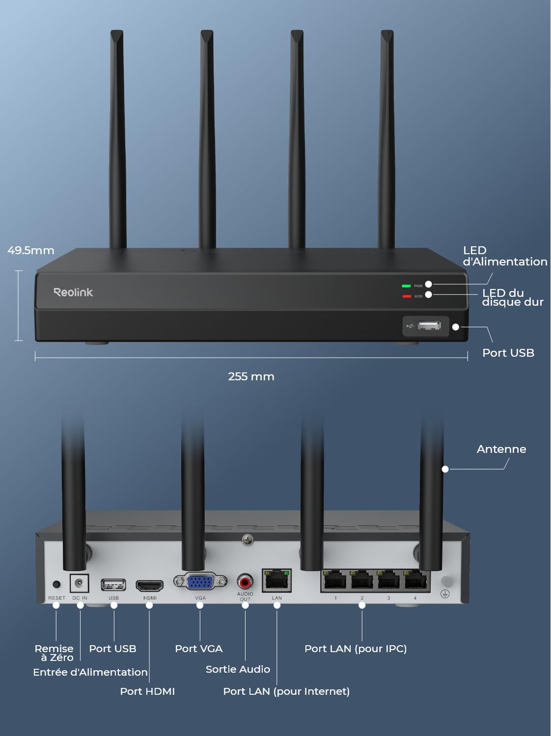 reolink-rln12w-nvr-12ch-wi-fi-6-4k-avec-disque-dur-2-to-int-gr image 8
