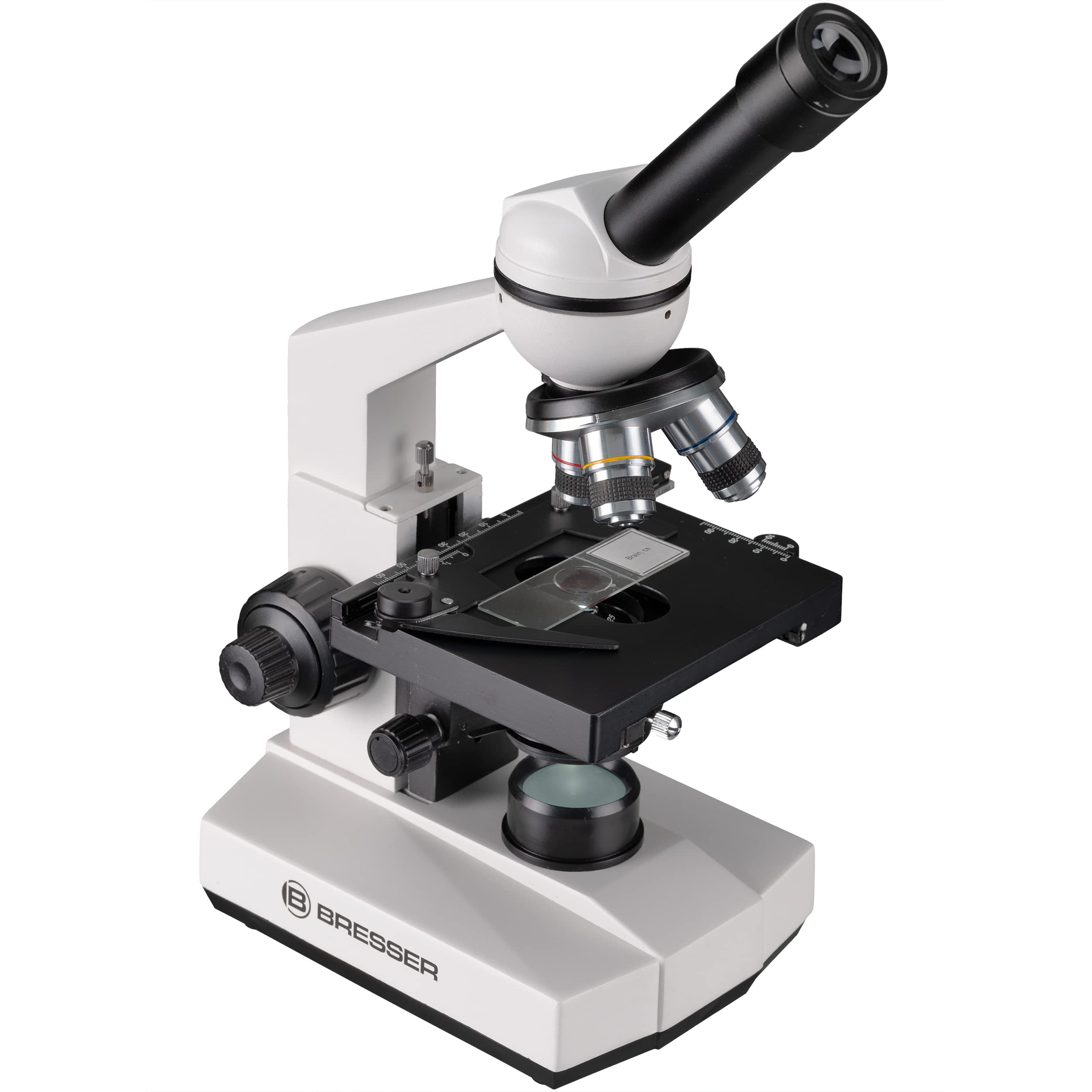 bresser-erudit-basic-mono-microscope-40x-400x-avec-valise-et-adaptateur-smartpho image 3