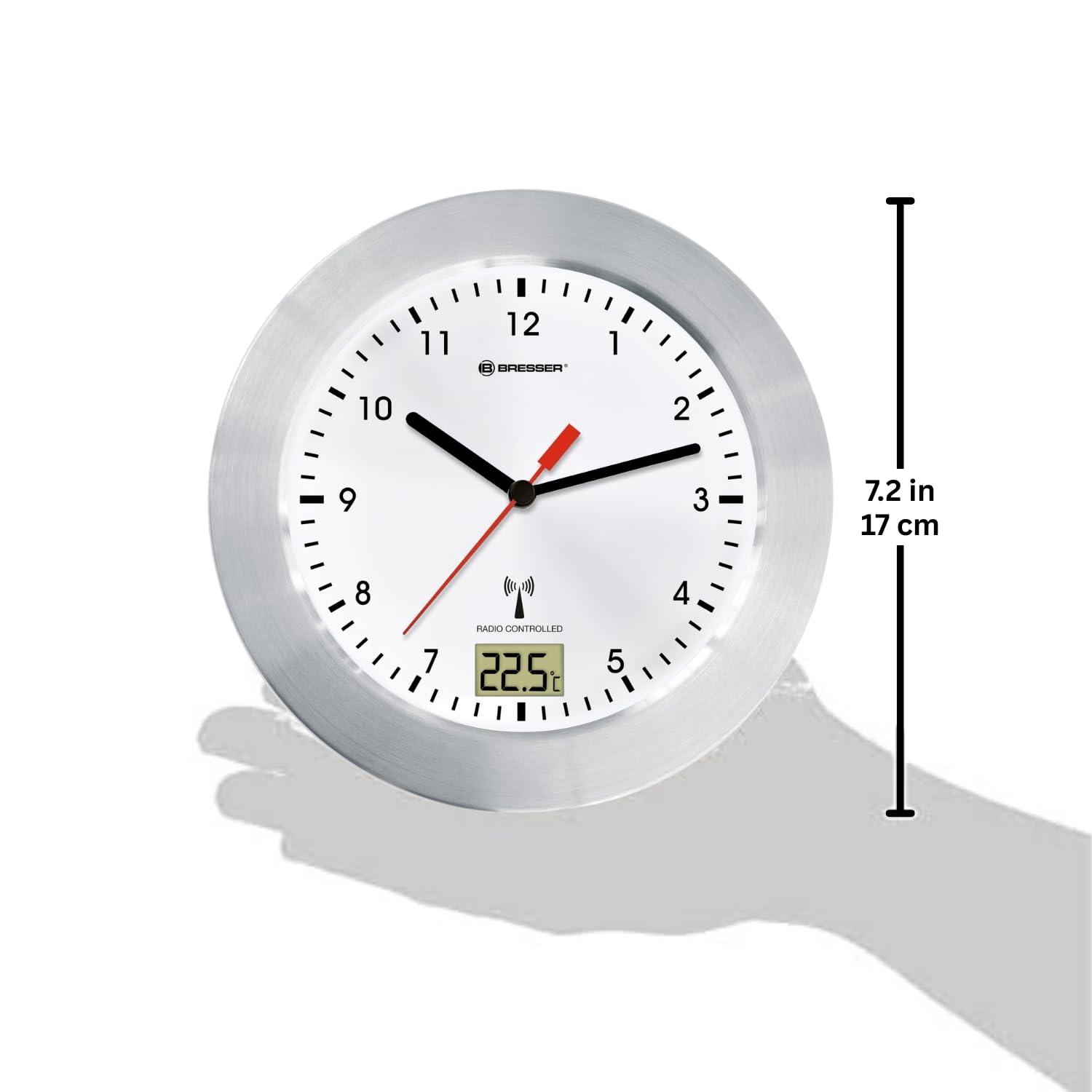 bresser-mytime-bath-horloge-murale-radio-pilot-e-avec-temp-rature-blanc-argent image 3