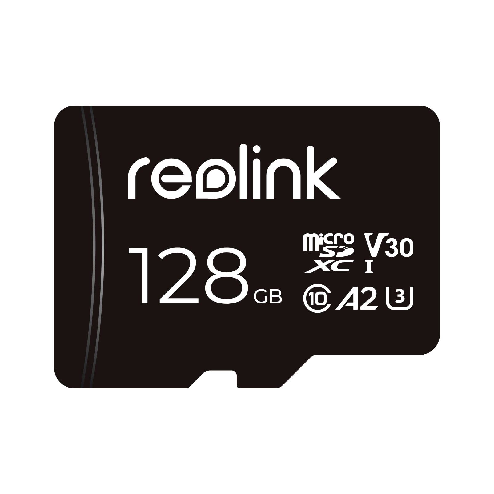 reolink-carte-m-moire-128go-microsdxc-class-10-a2-u3-pour-cam-ra-surveillance image 1