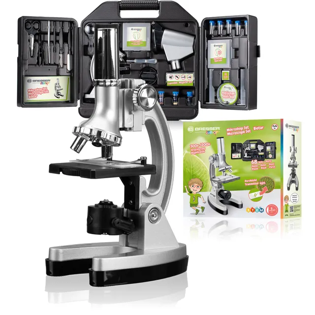 bresser-junior-biotar-microscope-50x-1200x-avec-valise-rigide image 1