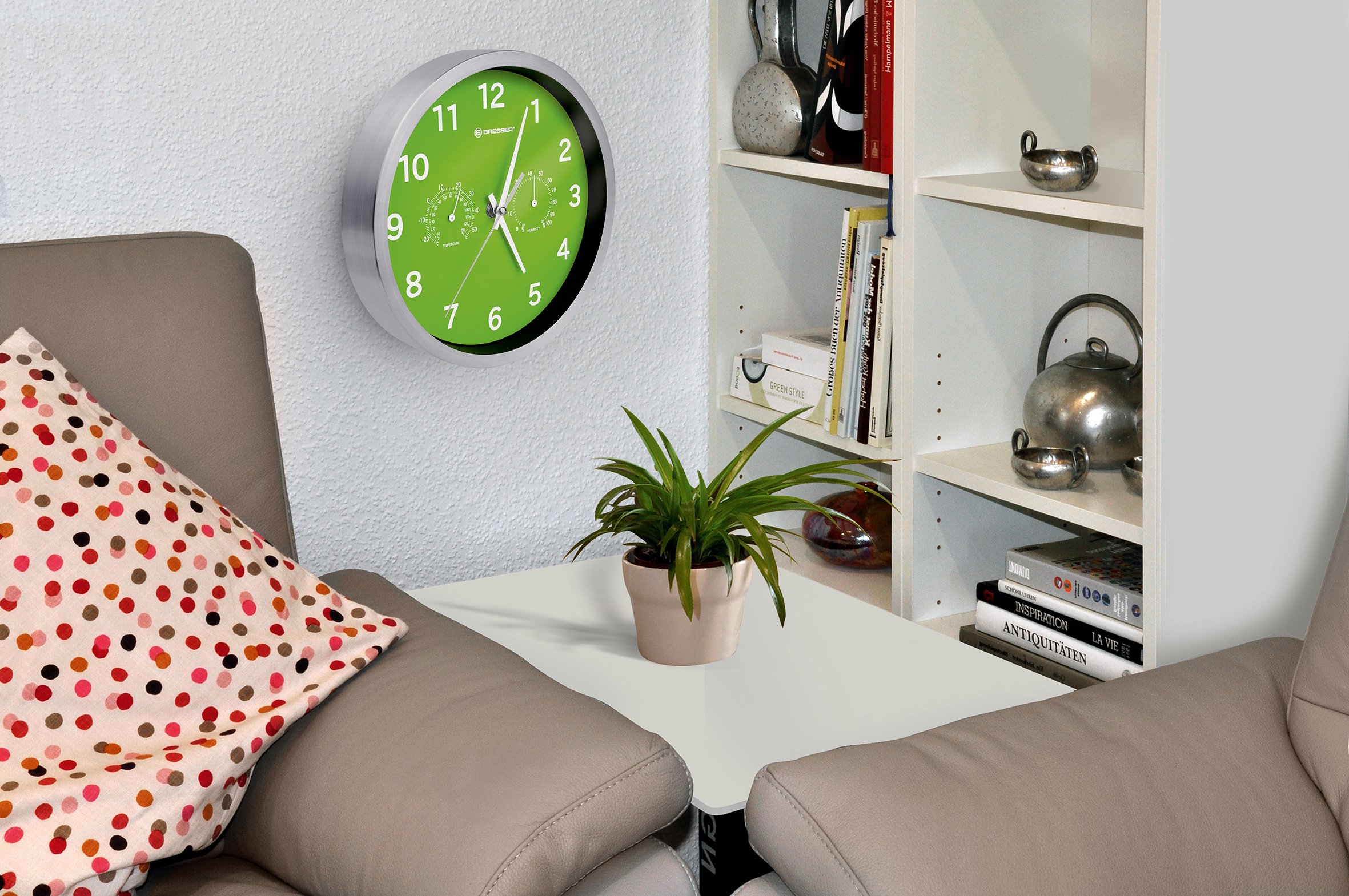 bresser-my-time-horloge-murale-radiopilot-e-thermo-hygrom-tre-verte image 3