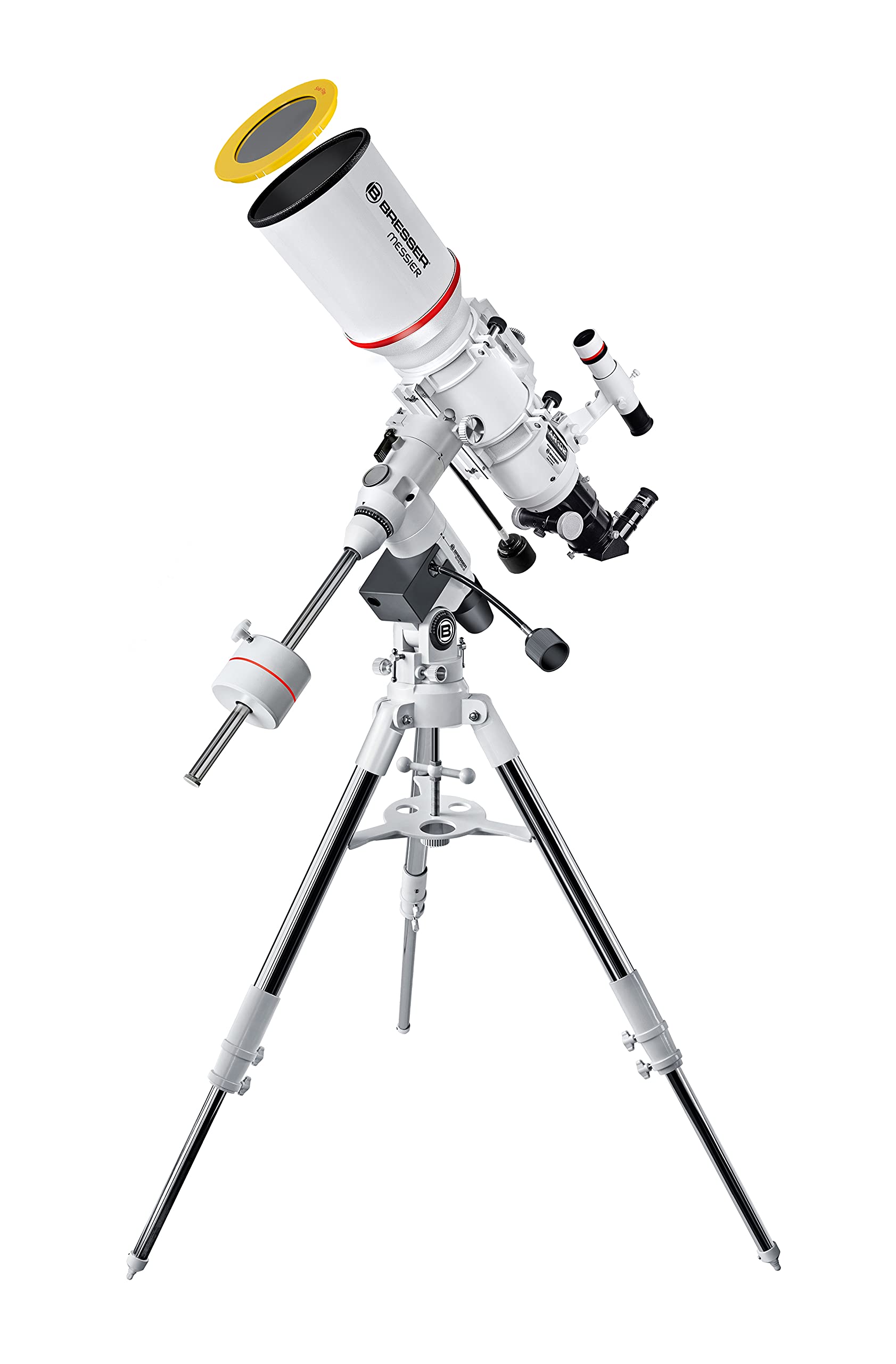 bresser-messier-ar-102-600-exos-2-eq5-t-lescope-blanc image 1