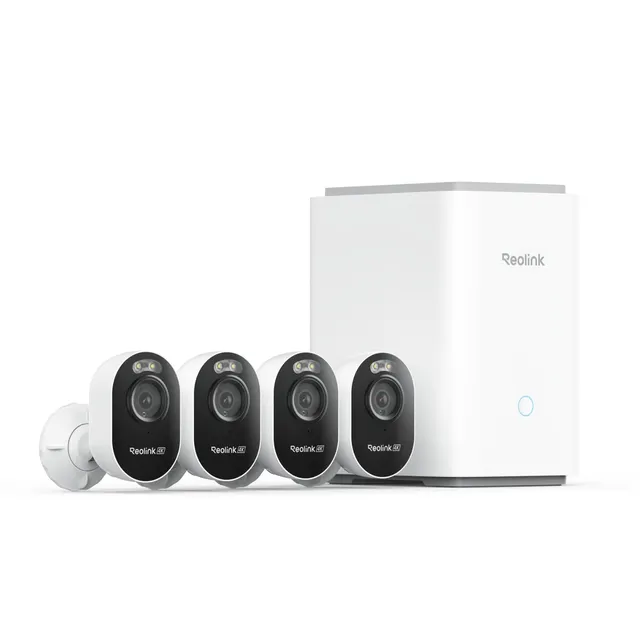 reolink-home-hub-pro-4x-lumus-pro-kit-cam-ra-surveillance-wifi-6-4k image 1