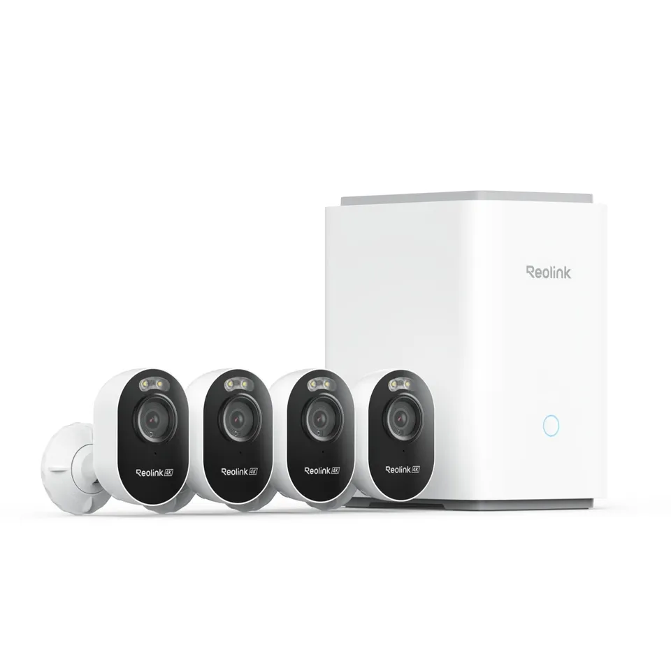 reolink-home-hub-pro-4x-lumus-pro-kit-cam-ra-surveillance-wifi-6-4k image 1