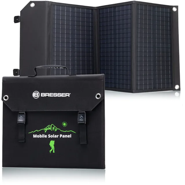 bresser-chargeur-solaire-60-w-1x-cc-3x-usb-a-dont-qc-3-0-pliable image 1