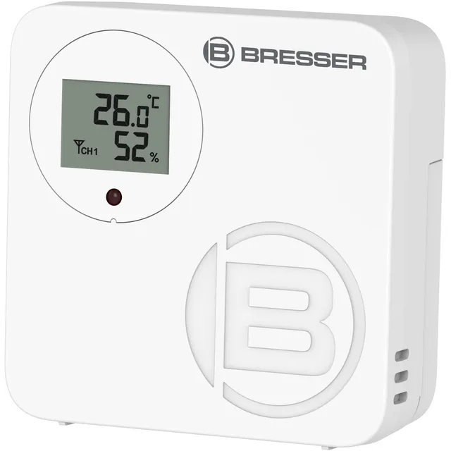 bresser-capteur-thermo-hygro-sans-fil-avec-cran-lcd-temp-rature-et-humidit-port- image 1
