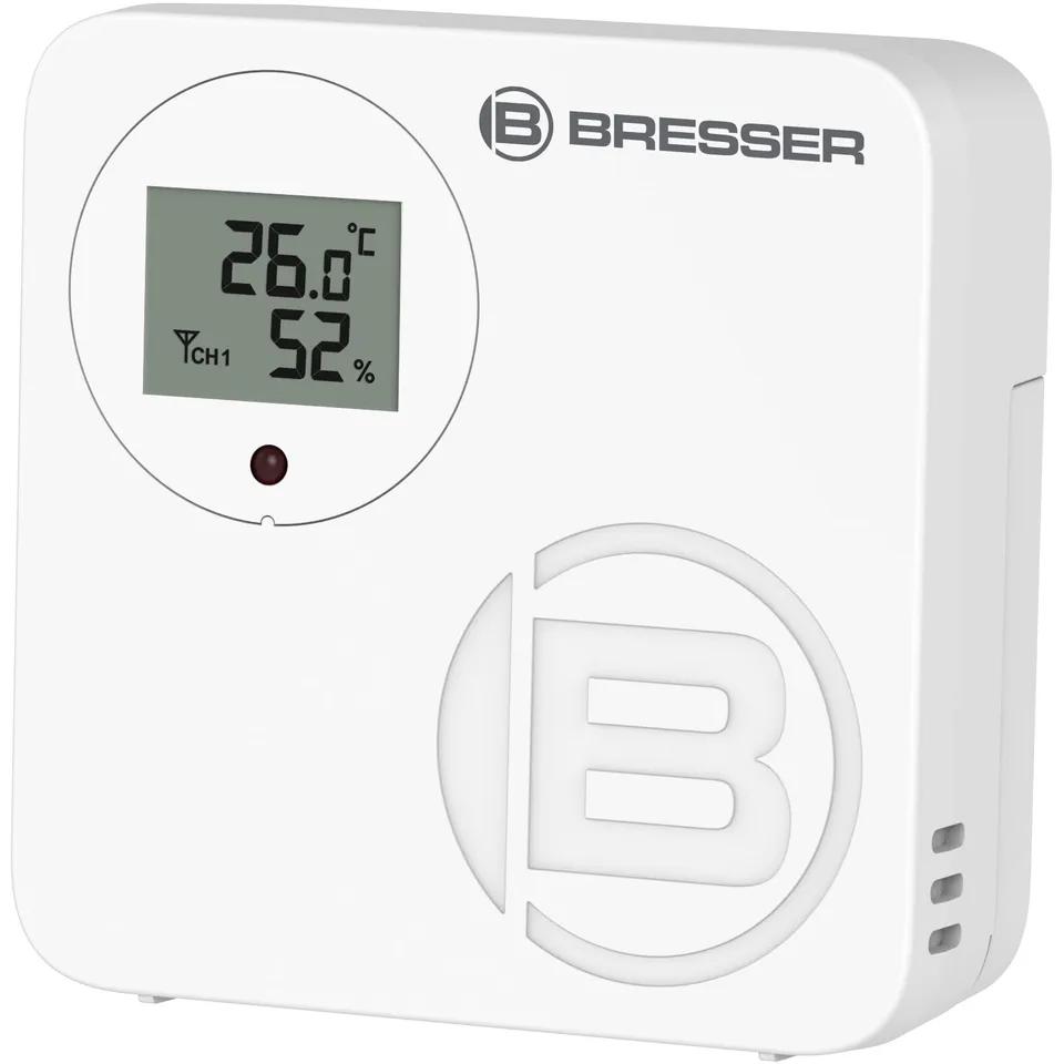 bresser-capteur-thermo-hygro-sans-fil-avec-cran-lcd-temp-rature-et-humidit-port- image 1