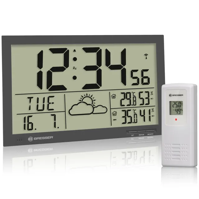 bresser-mytime-jumbo-station-m-t-o-sans-fil-avec-horloge-murale-lcd-capteur-ext- image 1