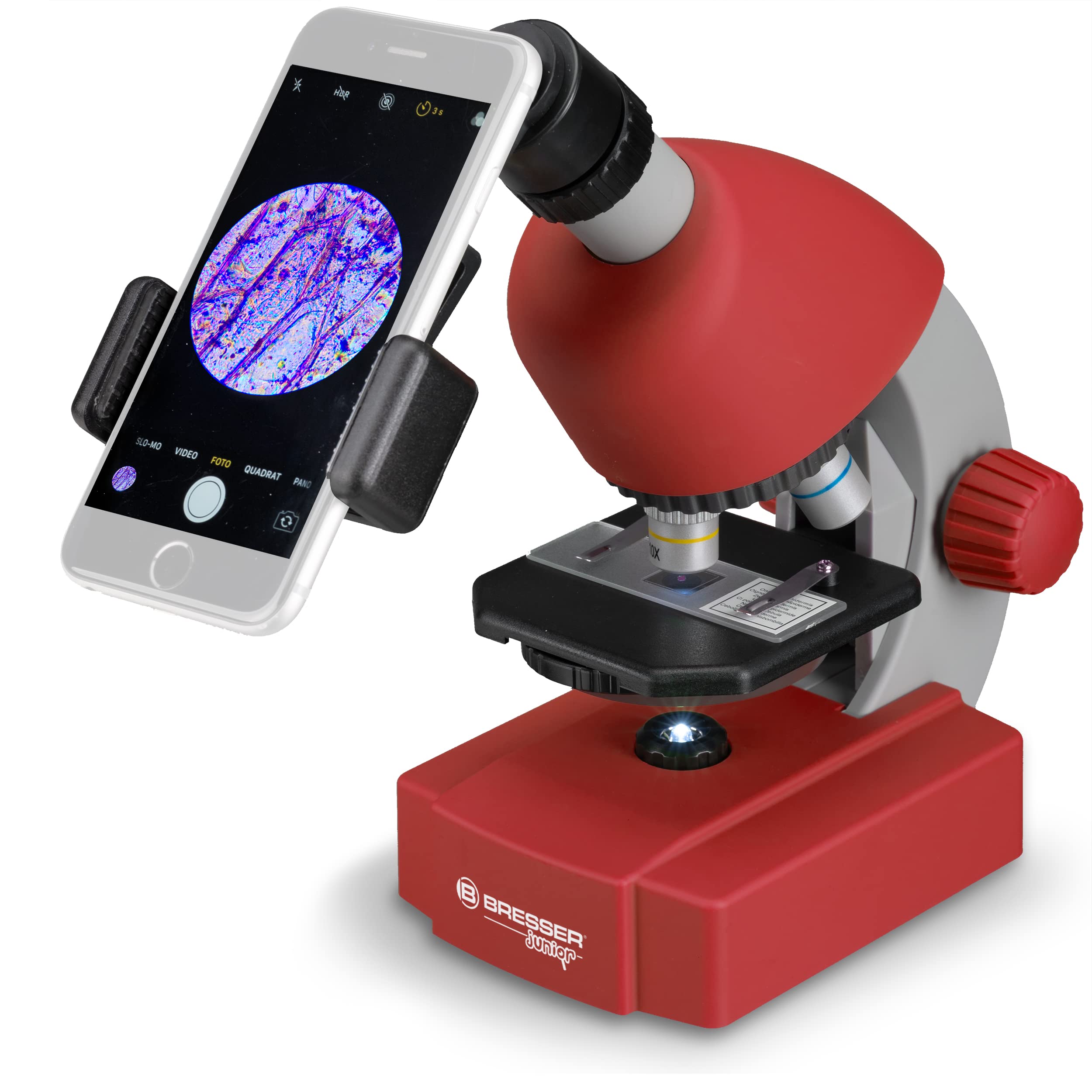 bresser-junior-biolux-microscope-pour-enfants-led-r-glable-40x-640x-avec-kit-d-e image 3