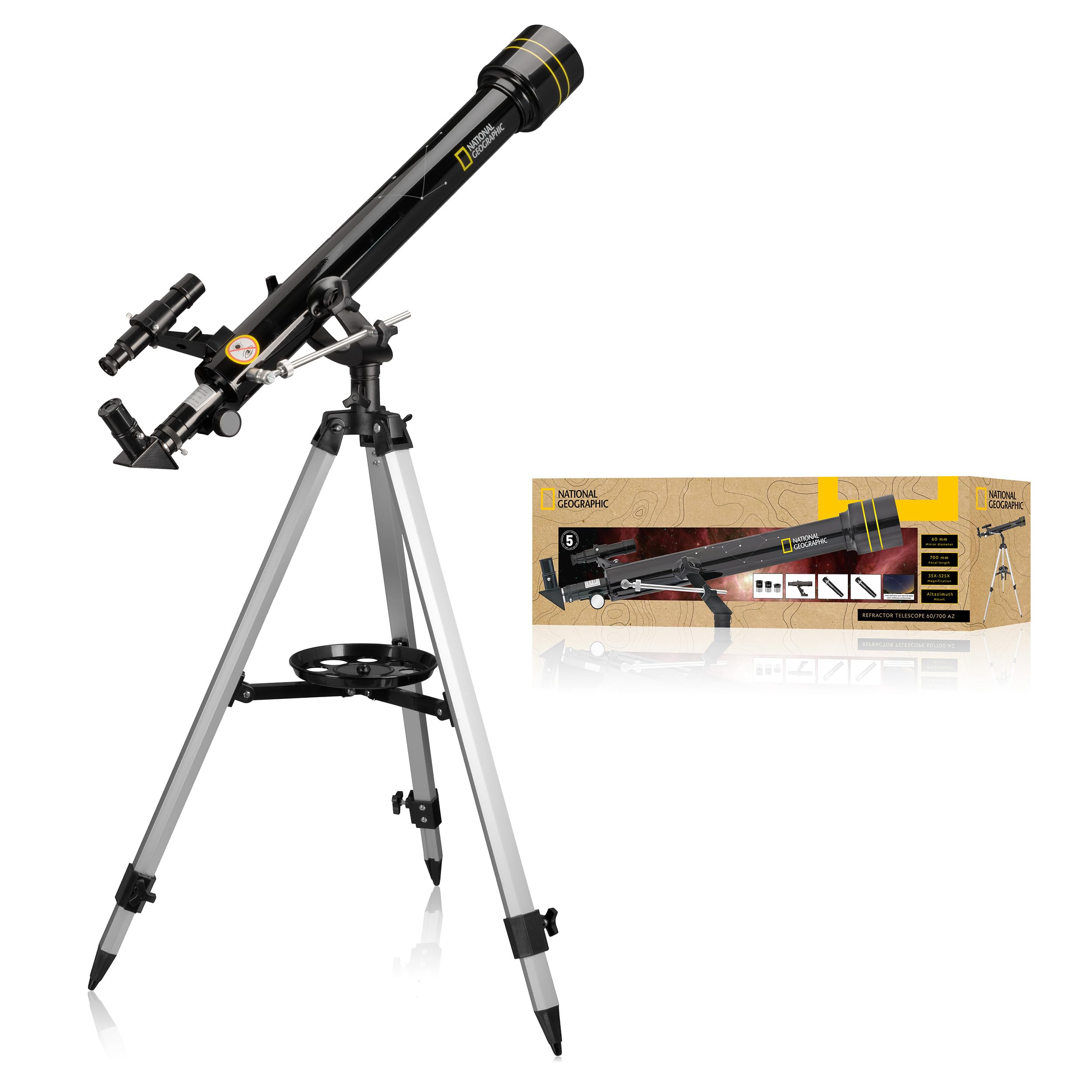 national-geographic-60-700-az-t-lescope-r-fracteur-d-butant image 1