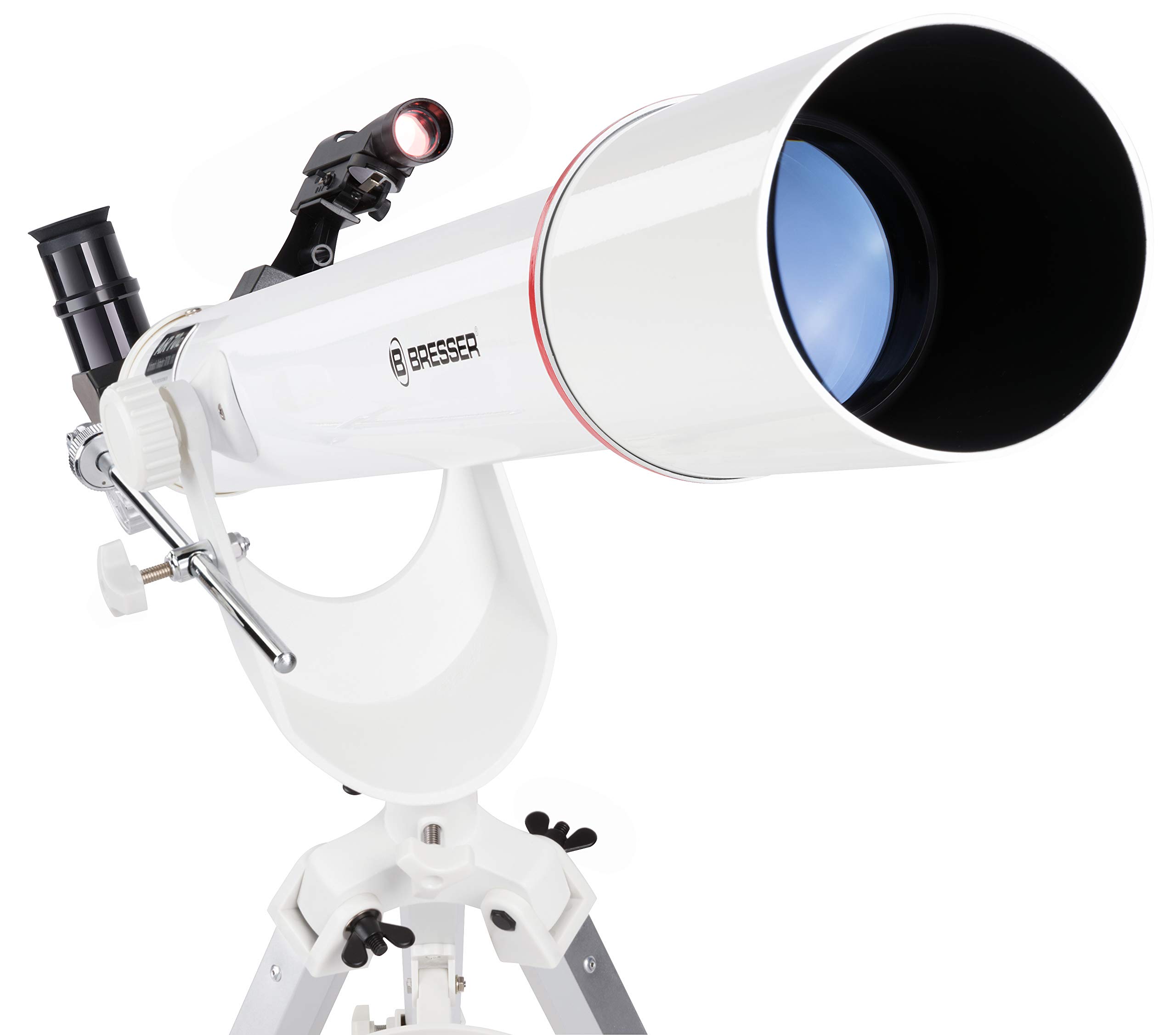 bresser-nano-ar-70-700-az-t-lescope-r-fracteur-70-mm-tr-pied-adaptateur-smartpho image 2