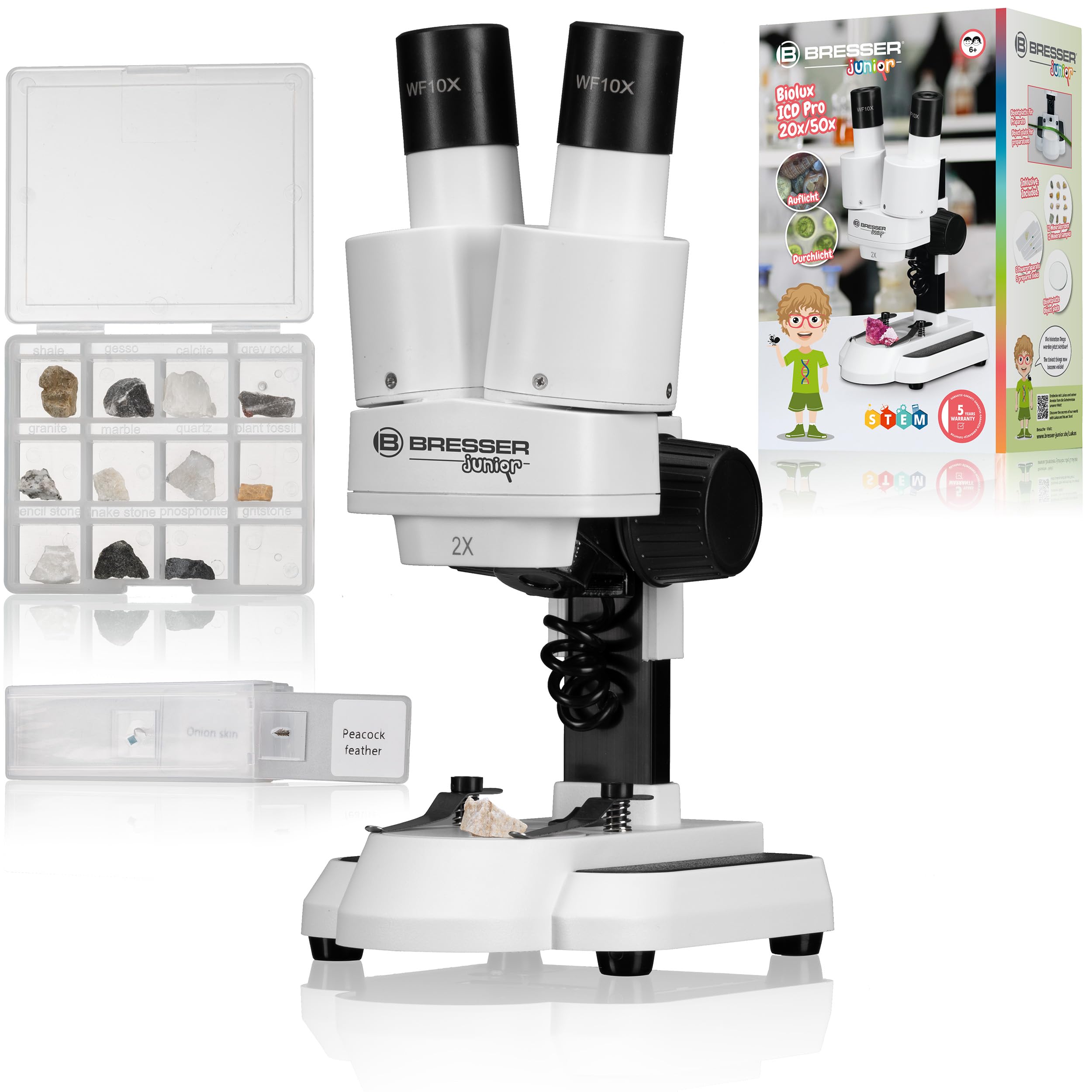 bresser-junior-microscope-st-r-o-binoculaire-20x-50x-led image 1