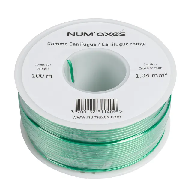 num-axes-bobine-de-fil-100-m-1-04-mm-pour-cl-tures-anti-fugue image 1
