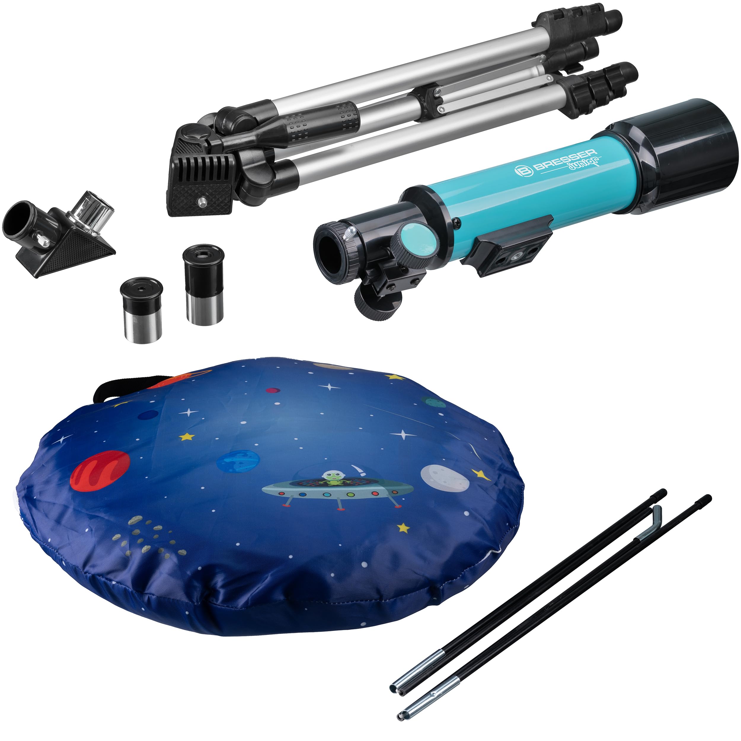 bresser-junior-t-lescope-50-360-bleu-tente-kit-astronomie-enfants image 3