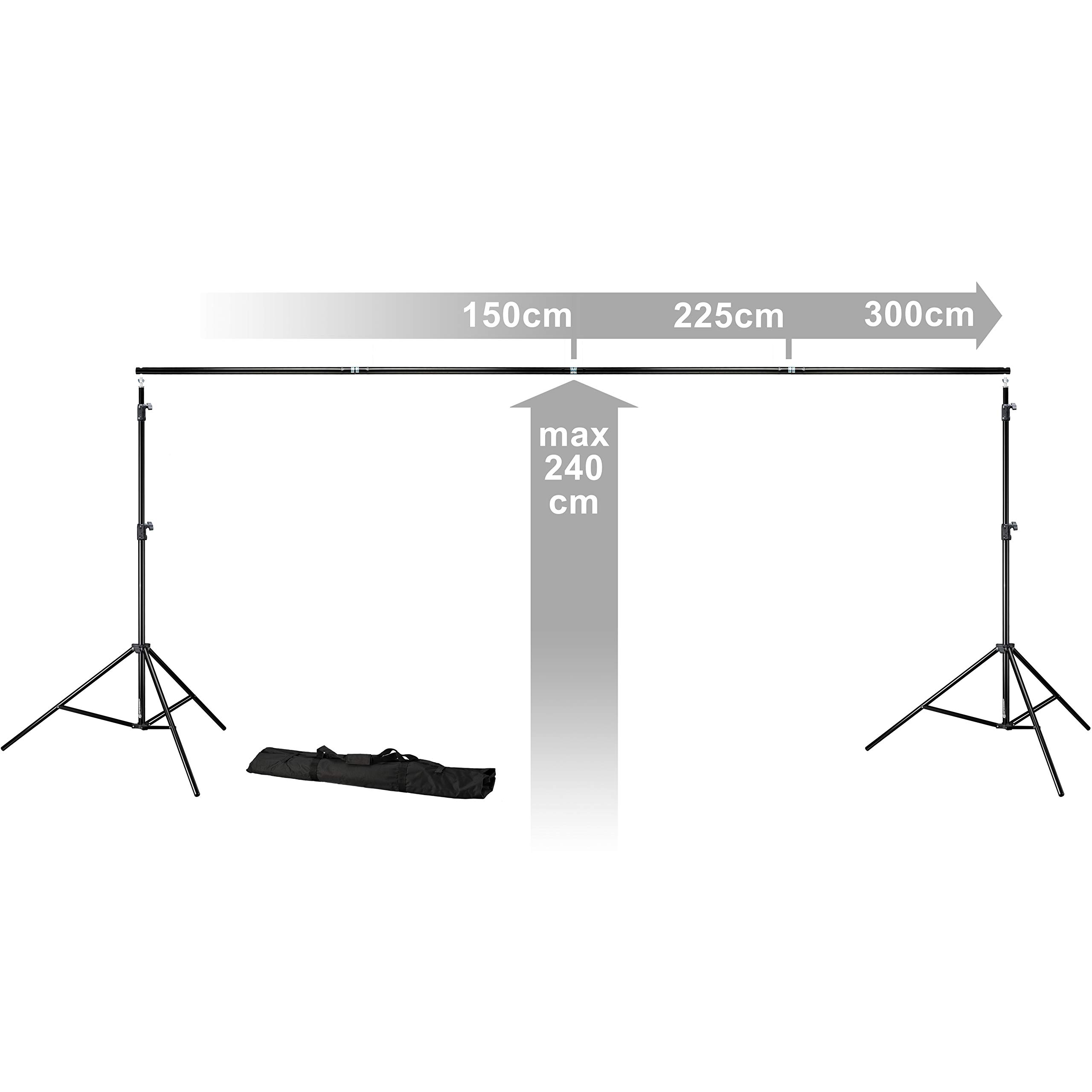 bresser-br-d23-kit-fond-studio-noir-240-x-300-cm-avec-tr-pieds image 5