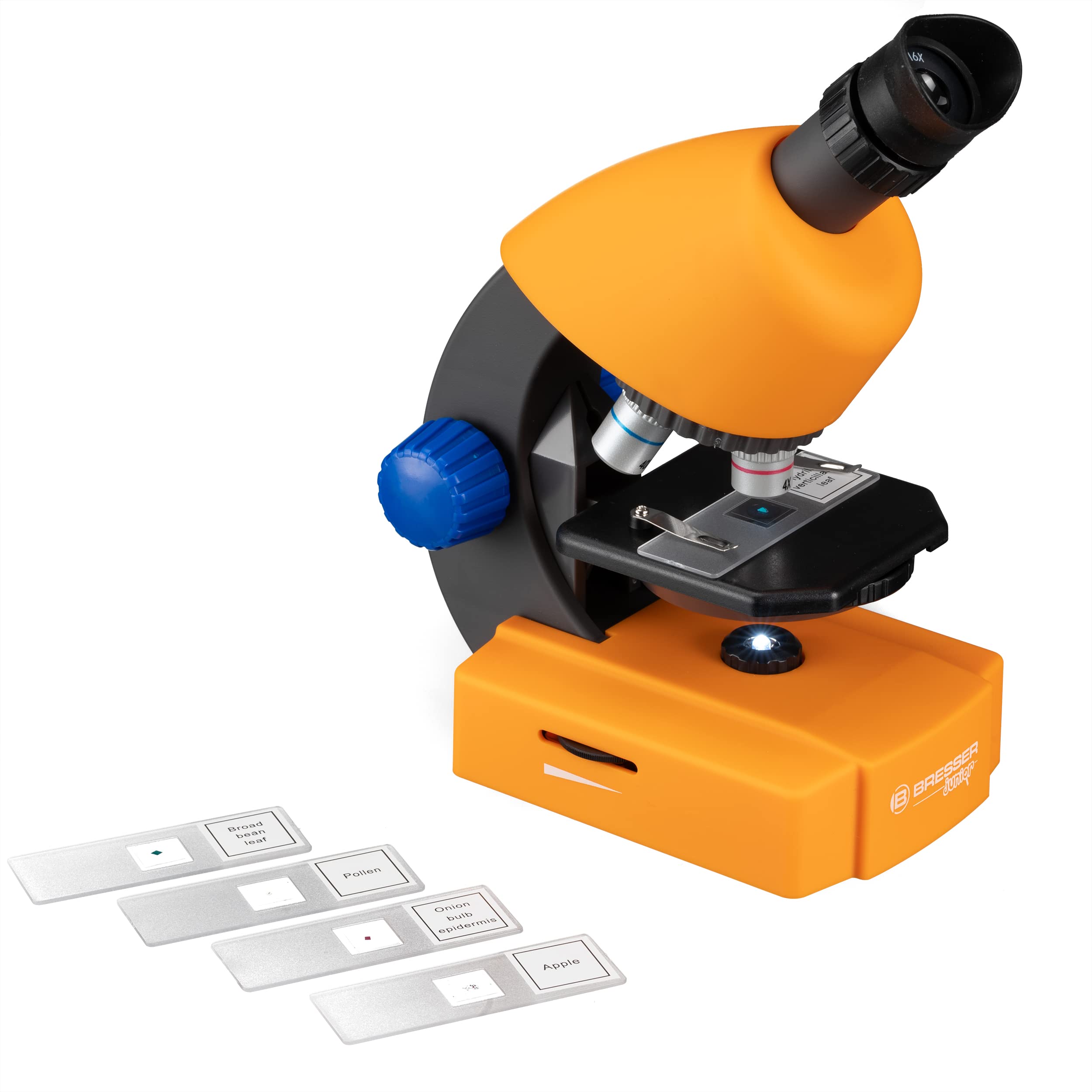 bresser-junior-microscope-40x-640x-led-sur-piles-t-lescope-40-400-d-butant image 4