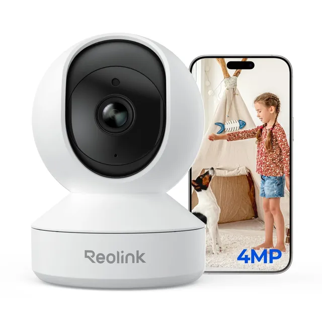 reolink-e1-4mp-cam-ra-int-rieure-wifi-360-pan-tilt-suivi-auto image 1