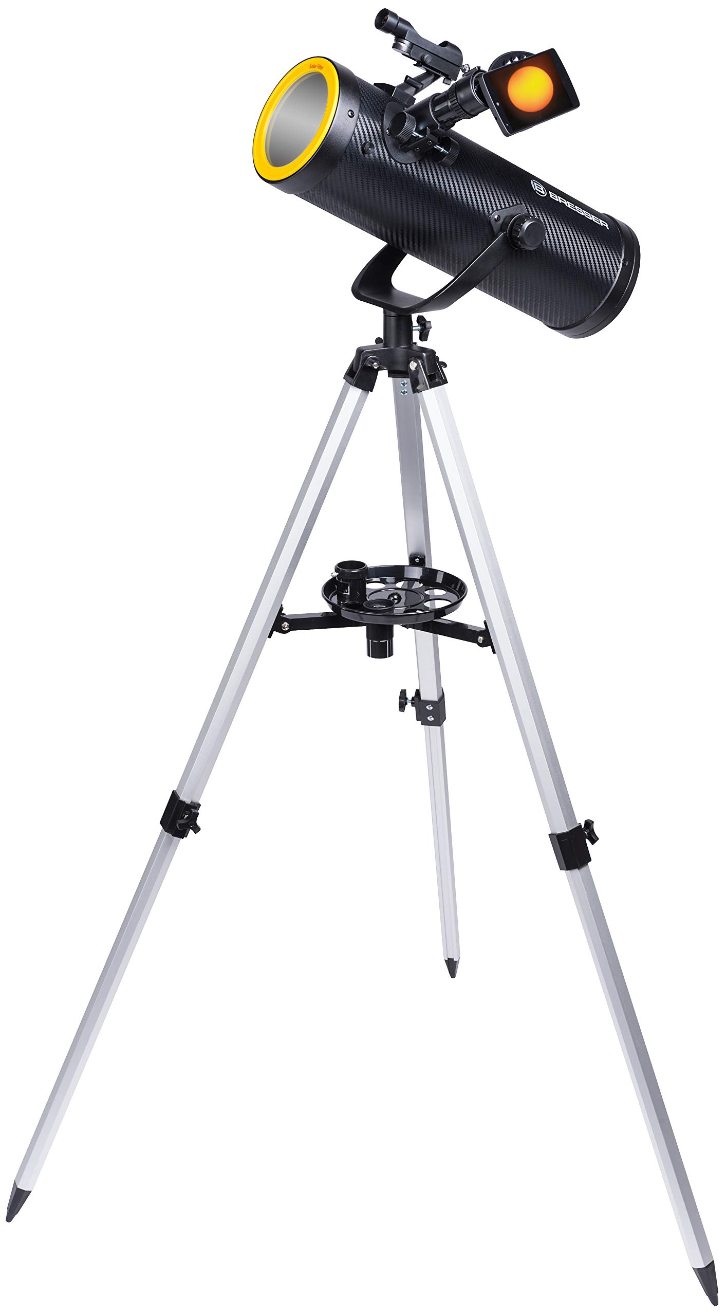 bresser-solarix-az-114-500-design-carbone-t-lescope-kit-d-marrage image 1