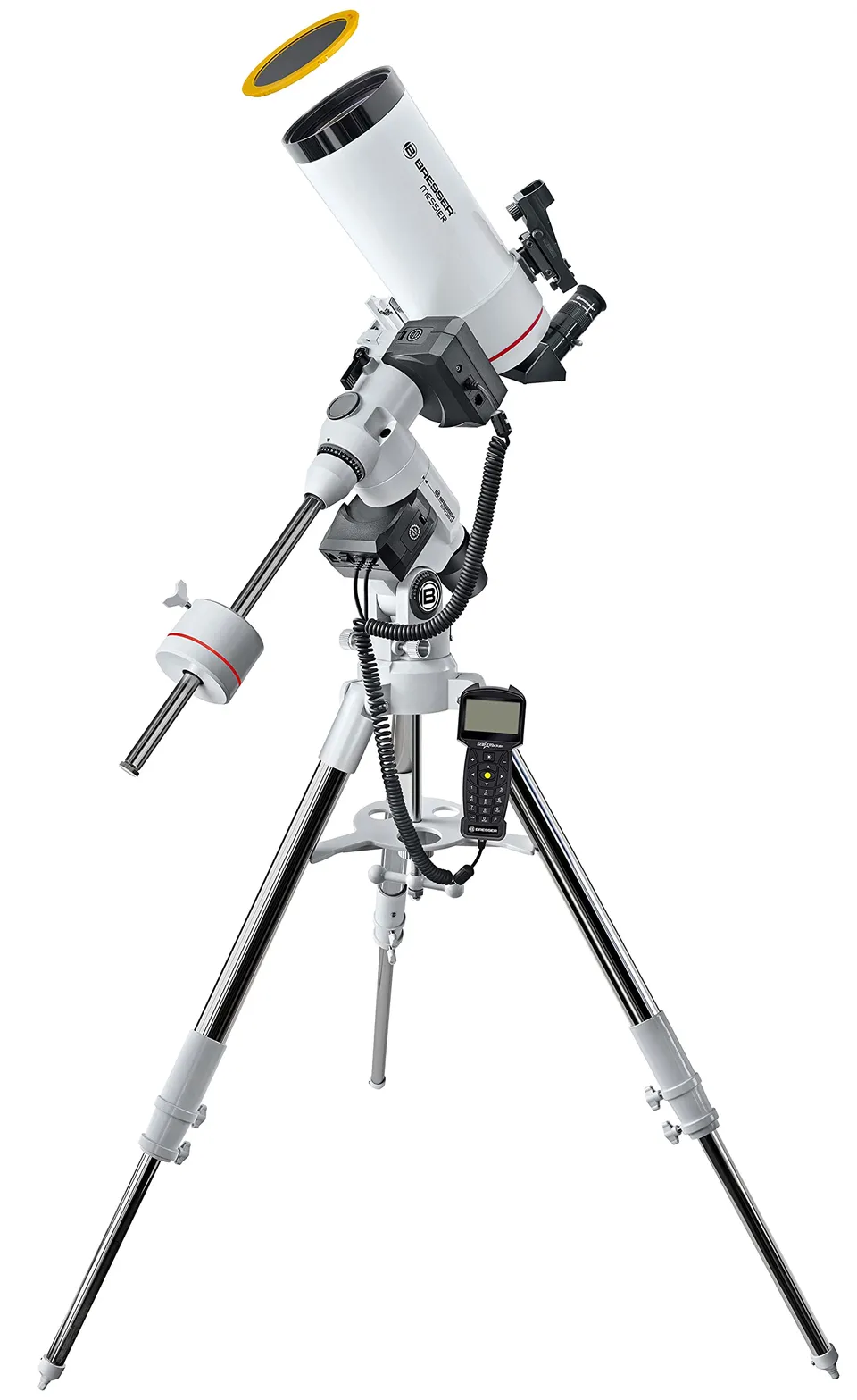 bresser-messier-mc-100-1400-exos-2-eq-5-goto-t-lescope-blanc image 1