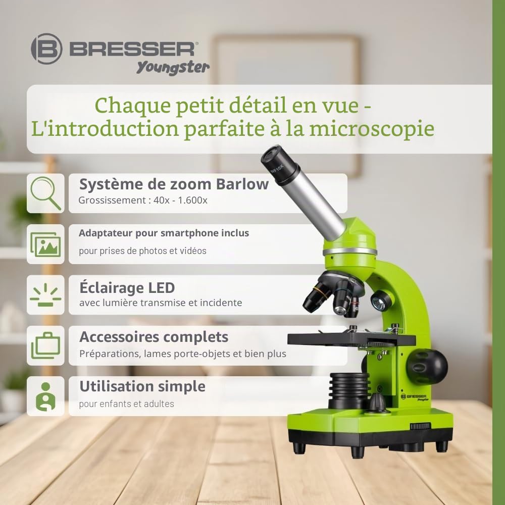 bresser-junior-biolux-sel-microscope-40x-1600x-avec-porte-smartphone image 2
