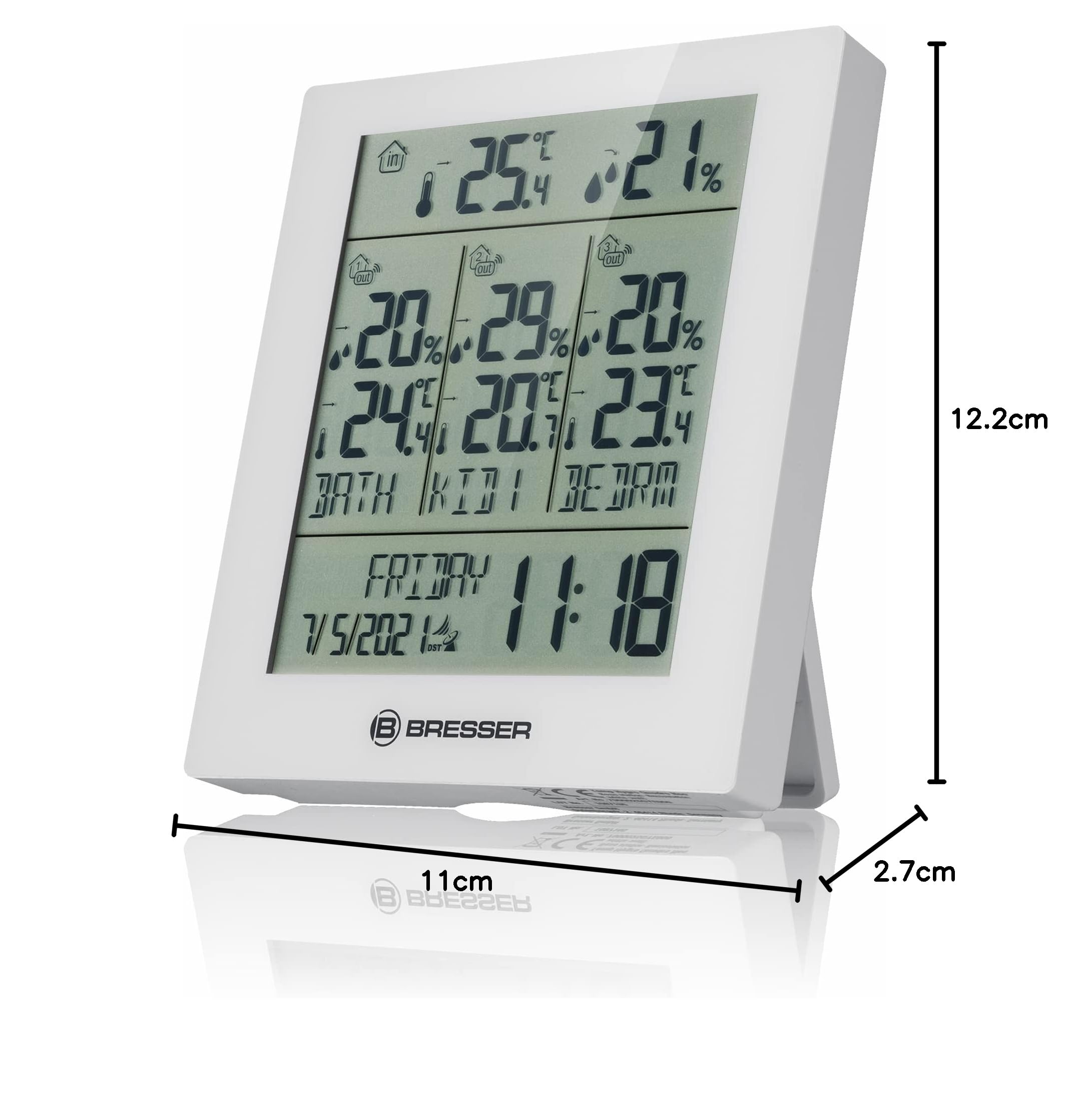 bresser-quadro-neo-station-m-t-o-sans-fil-avec-3-capteurs-ext-rieurs-blanc image 5