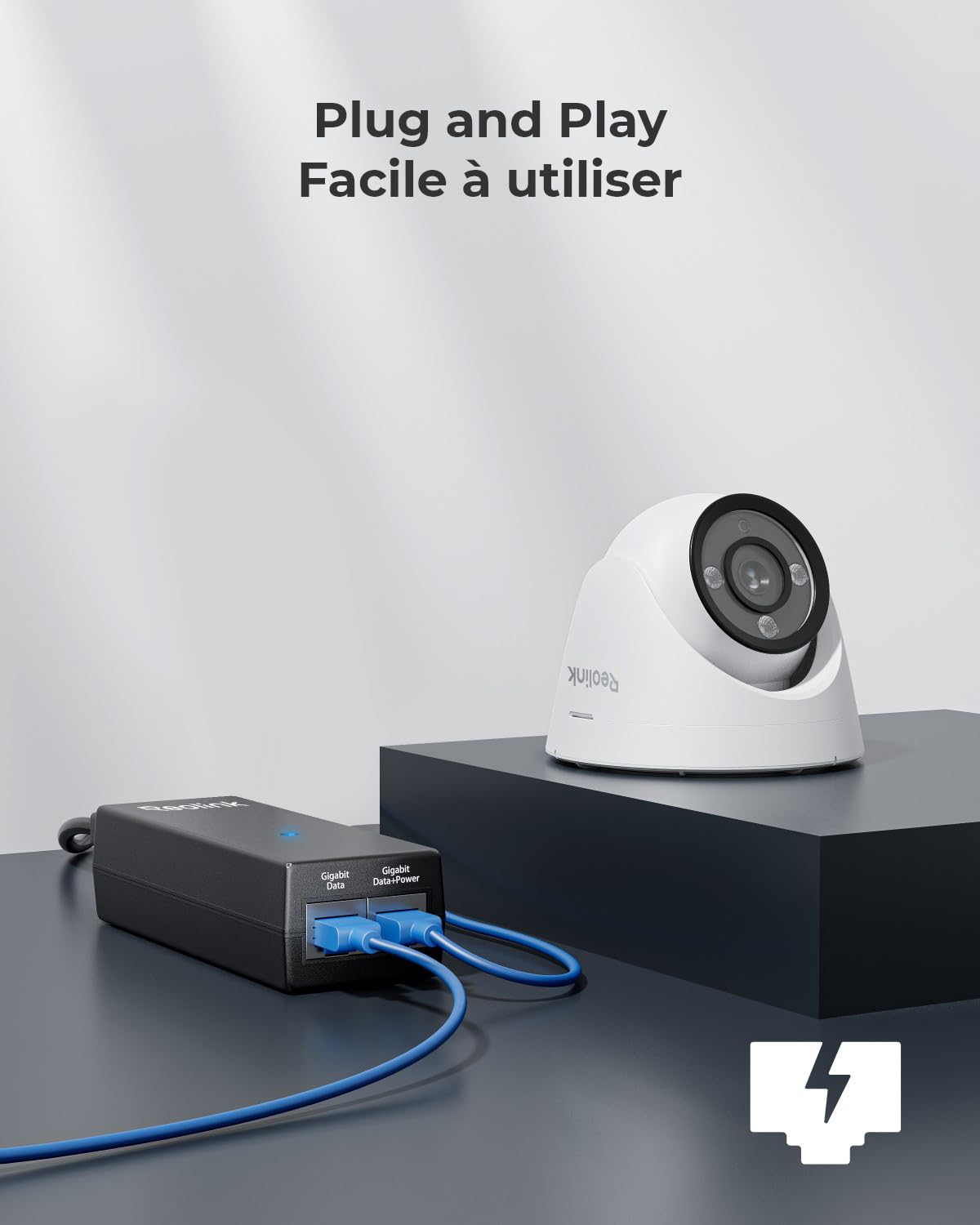 reolink-injecteur-poe-gigabit-30w-plug-play-jusqu-100-m-pour-cam-ras-ip-poe image 3