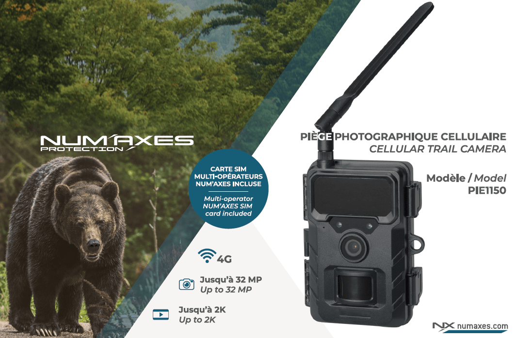 num-axes-pie1150-pack-tout-inclus-cam-ra-de-chasse-pi-ge-photographique-4g image 4
